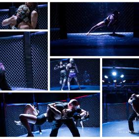 Fight choreography by Cliff Williams III from Girl in the Red Corner - The Welders