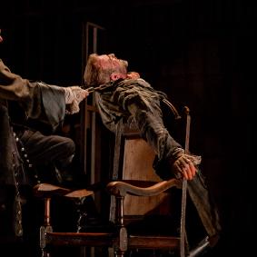 Fight choreography by Cliff Williams III from Davenant's Macbeth - Folger Theatre. Photo by Brittany Diliberto, Bee Two Sweet